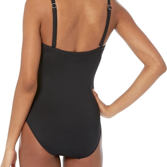 SEAFOLLY Eco Collective Black One Piece Swimsuit- Size 14 - Picture 2 of 16